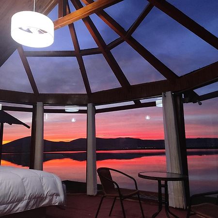 Titicaca Habitacion Panoramica Vista Al Amanecer Villa Puno Luaran gambar